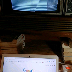 삼성 흑백 자바라 tv 옛날 텔레비젼