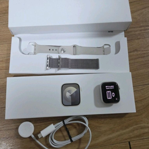 애플워치9 41mm 스타라이트 애케플 26년까지!