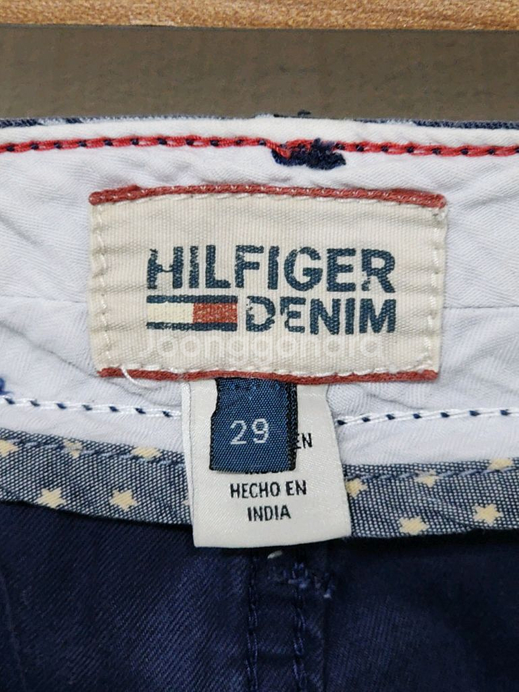 (32) 타미힐피거 반바지 상어패턴 토미 코튼 하프팬츠--2