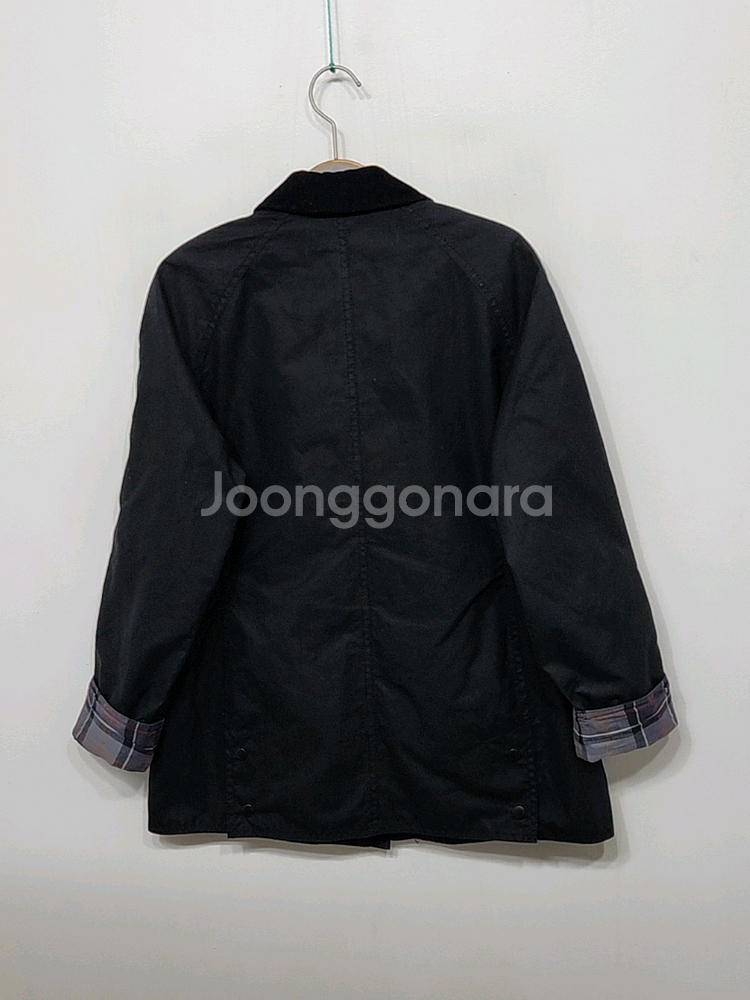 (M) 바버 비드넬 왁스자켓 블랙 왁싱점퍼 영국판--7