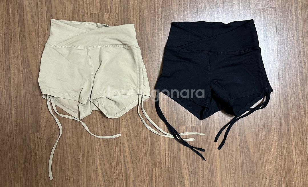 폴웨어 사이드스트링 숏팬츠 2종일괄(사이즈 S)--0