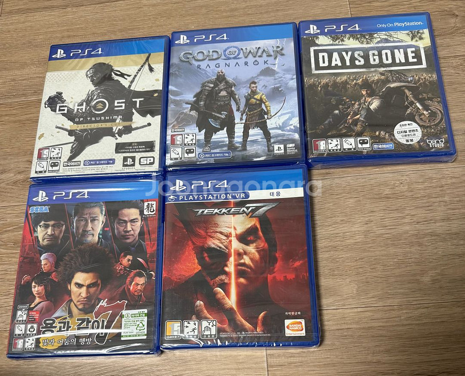 ps4 플스 게임 타이틀 팝니다(새제품)--0