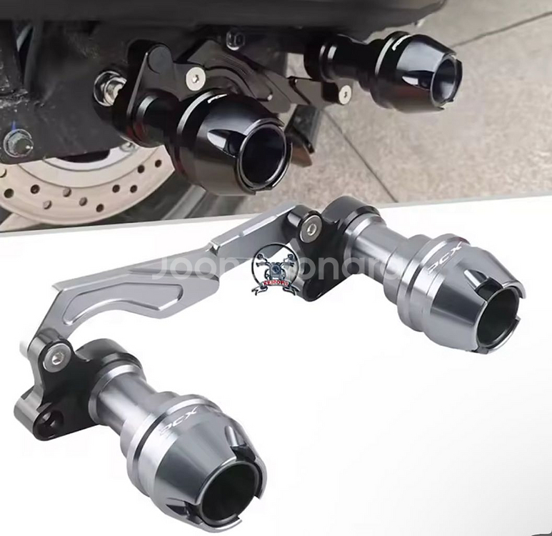 혼다 PCX 프론트 포크 실버--0