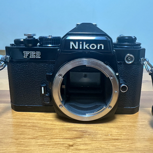 니콘 FE2 필름 카메라+28mm 3.5f 렌즈