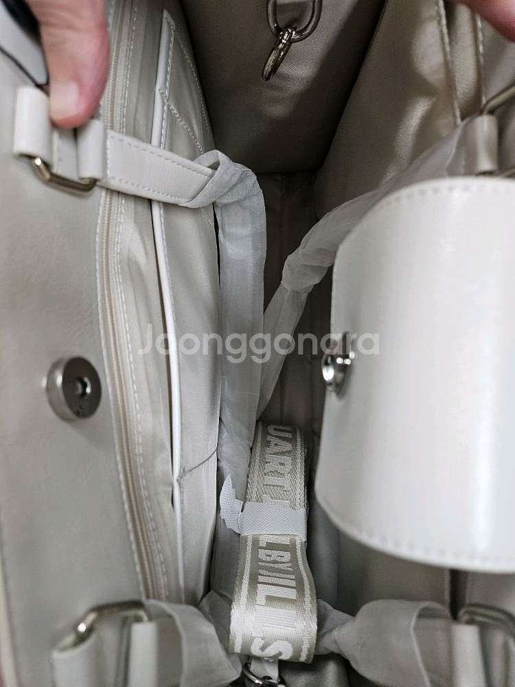 질바이질스튜어트 쭈언니 케미백 화이트 라지--1