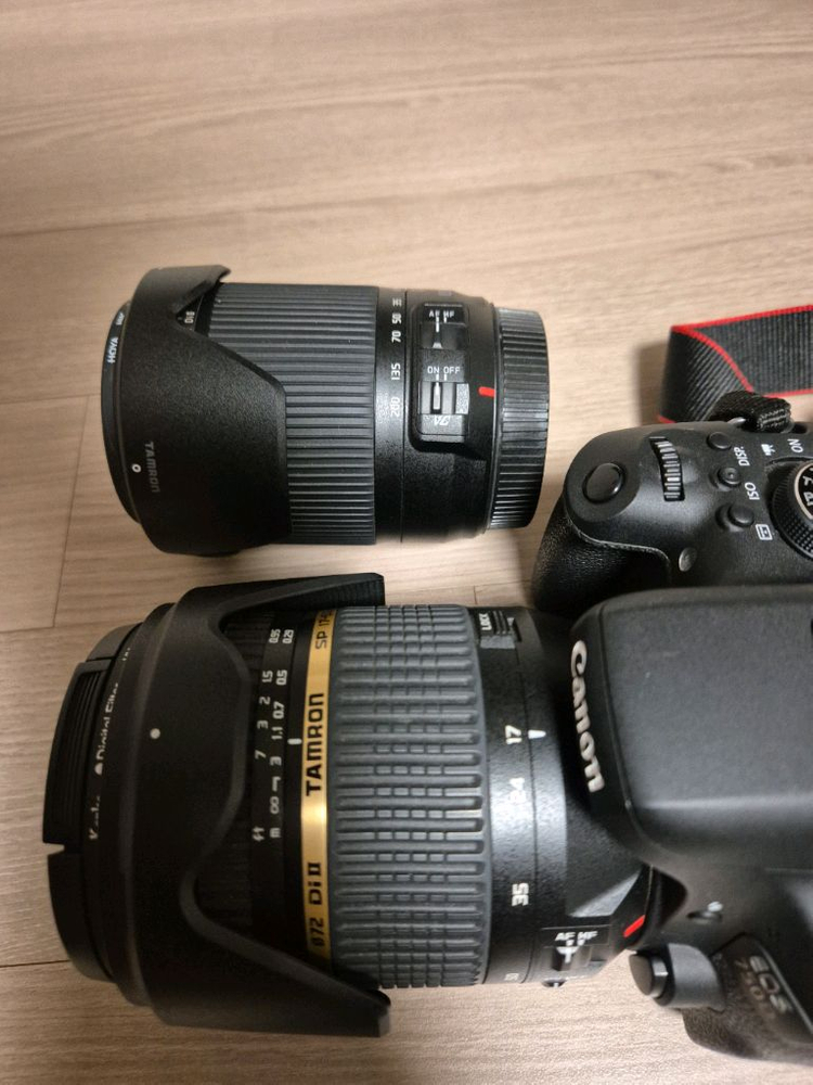 캐논 750d+ 탐론렌즈 2개 일괄판매합니다 이미지