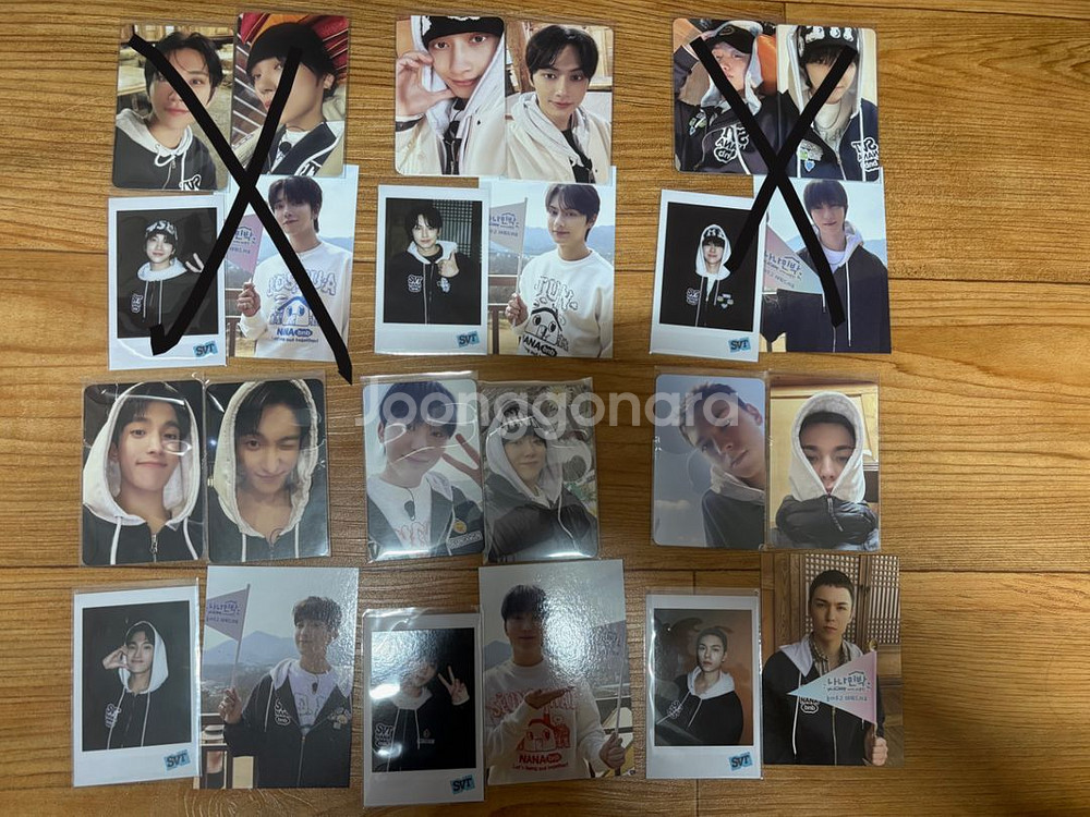 세븐틴 나나민박 키트 구성품 팝니다!--0