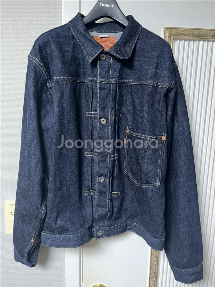 프리휠러스 Lot S506XX 대전판 1st 데님 자켓--4