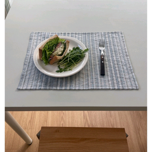 아이디어숍 빈티지 그레이 키친크로스 패브릭