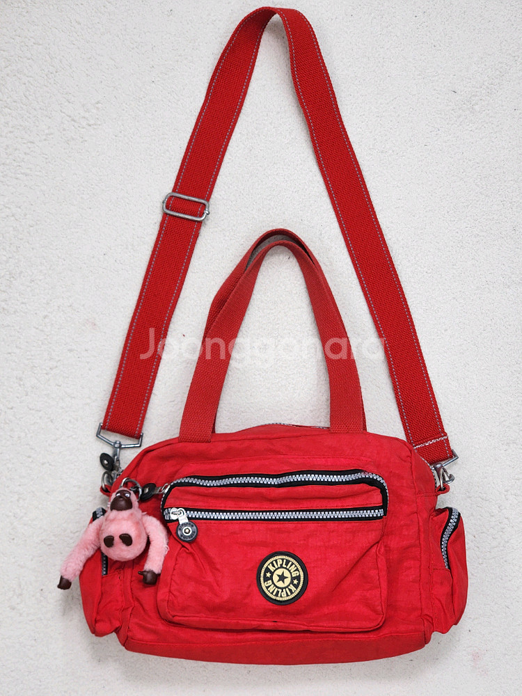 KIPLING 레드 2WAY 백--0