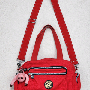KIPLING 레드 2WAY 백