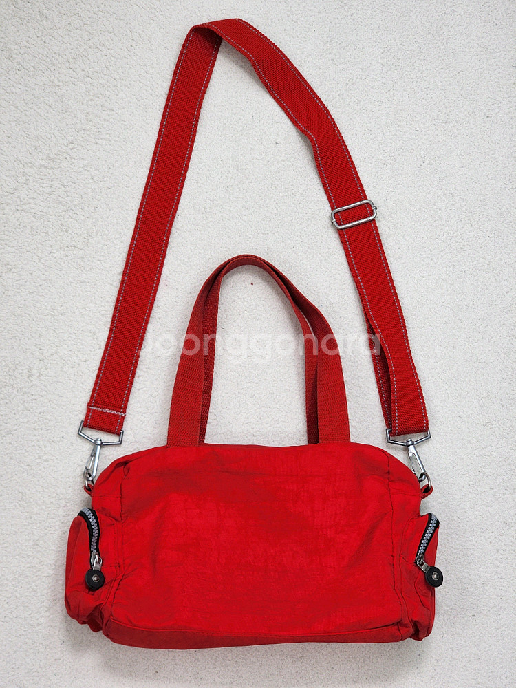 KIPLING 레드 2WAY 백--7