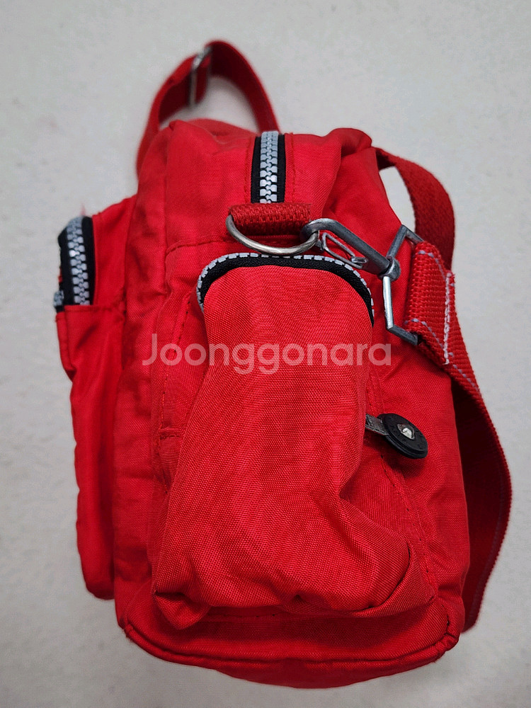 KIPLING 레드 2WAY 백--4