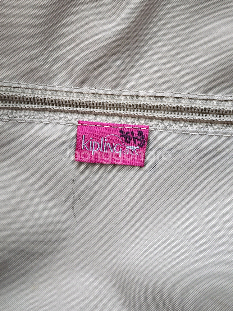 KIPLING 핑크 백팩--8