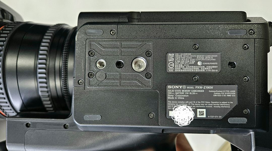 소니 4K프로캠코더 A급 PXW-Z190V Z90 상위 이미지