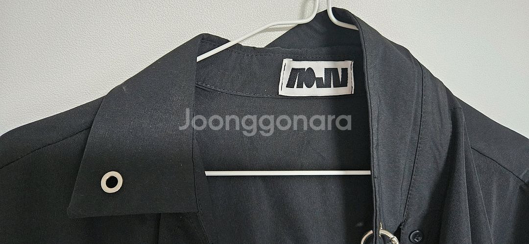 체인 블랙 셔츠--2