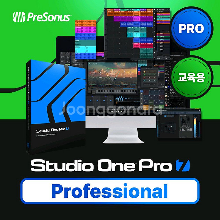 프리소너스 DAW(미디)스튜디오원 7프로 팝니다--0