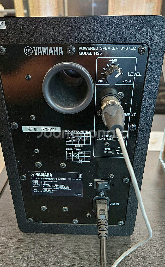 야마하 HS5 스튜디오모니터스피커 YAMAHA HS-5--4