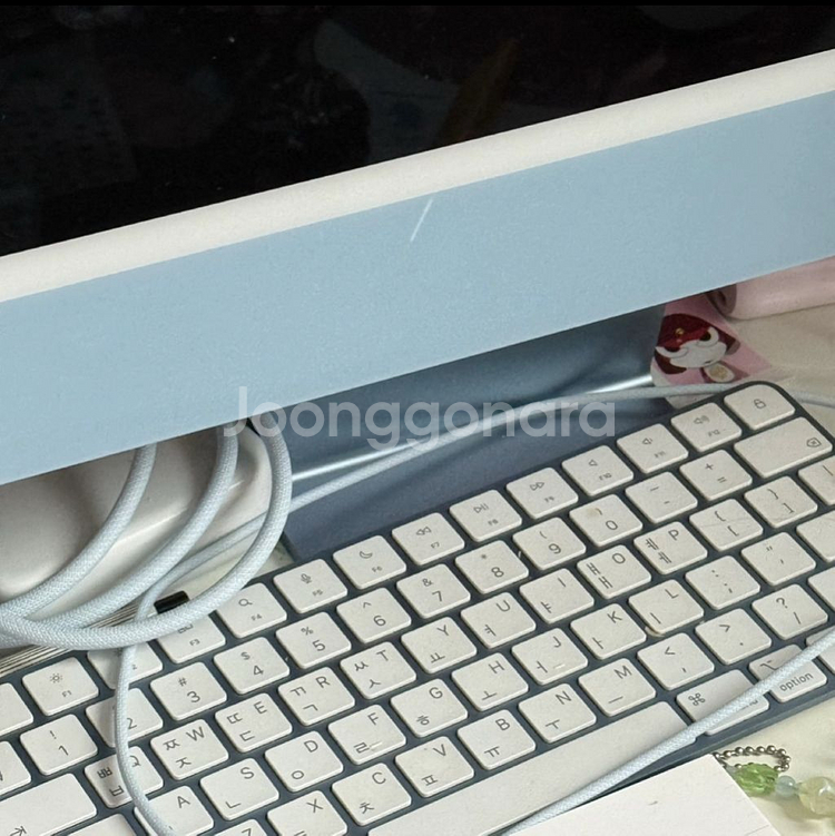 아이맥 M1 블루 256GB, 8GB 박스제외풀구성--0
