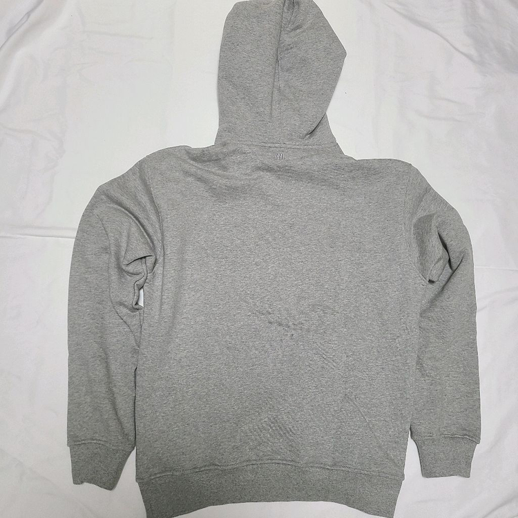 아미 스몰 하트 로고 후드티 블랙 그레이 이미지