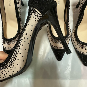 스와로브스키 수제화 235 블랙 새것