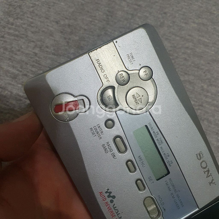 소니 워크맨 WM-GX688 카세트 부품용--1