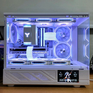이쁜 화이트 7500f 5060 Ti 8GB 컴퓨터