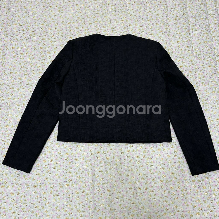 zara 자라 쇼트 자카드 블레이저--5