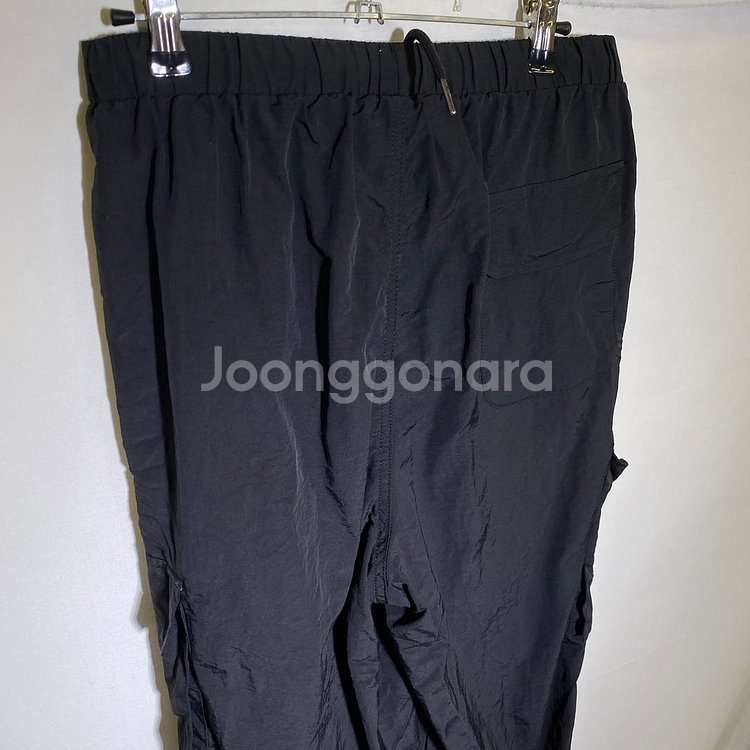 1)디미트리블랙 나일론 카고 팬츠 츄리닝 트레이닝팬츠--3
