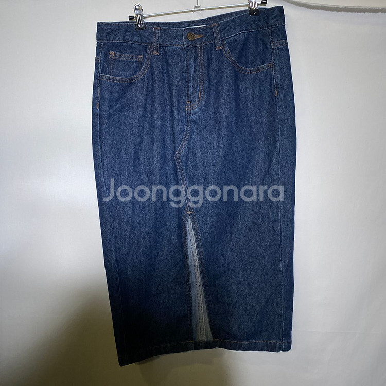 28인치)탑텐 데님 청 치마 롱스커트--1