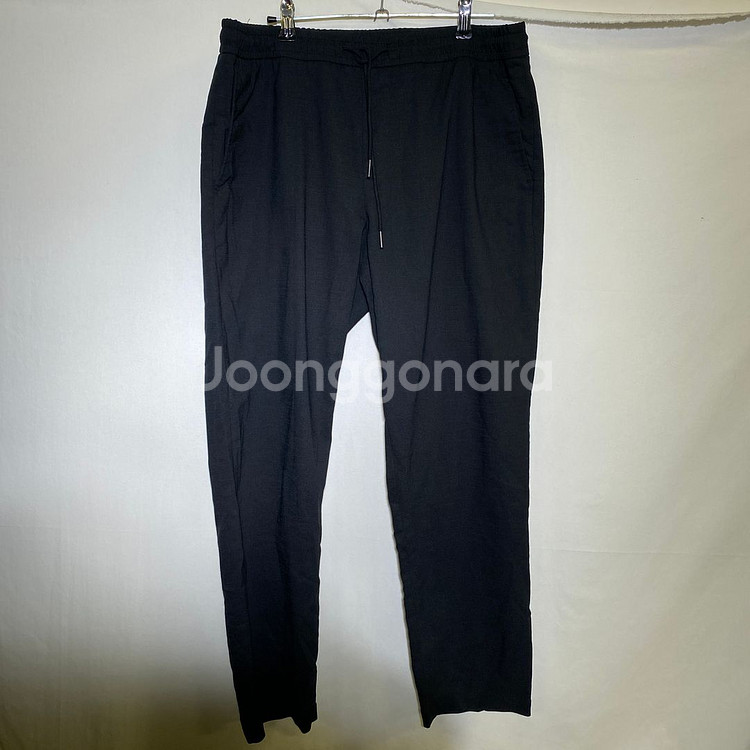 32인치)탑텐 허리밴딩 슬랙스 레귤러핏 바지--1