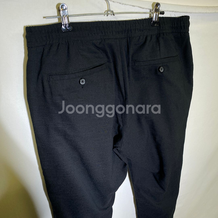 32인치)탑텐 허리밴딩 슬랙스 레귤러핏 바지--3