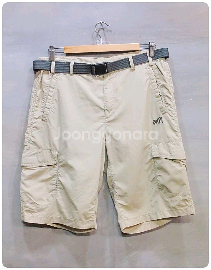 [85] 밀레 아웃도어 카고 하프 팬츠--0