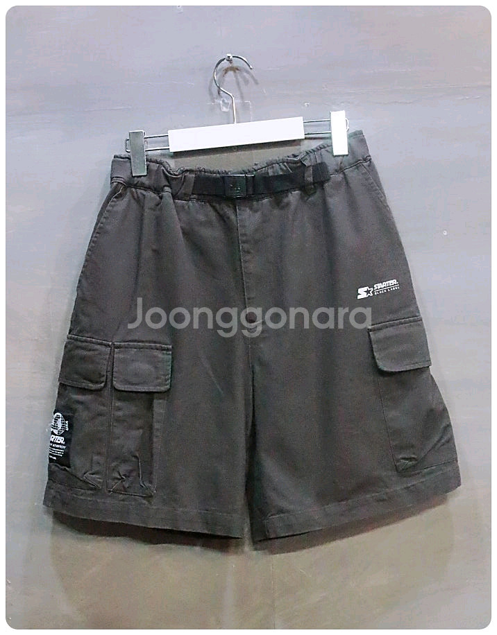 [M] 스타터 블랙라벨 카고 하프 팬츠--0