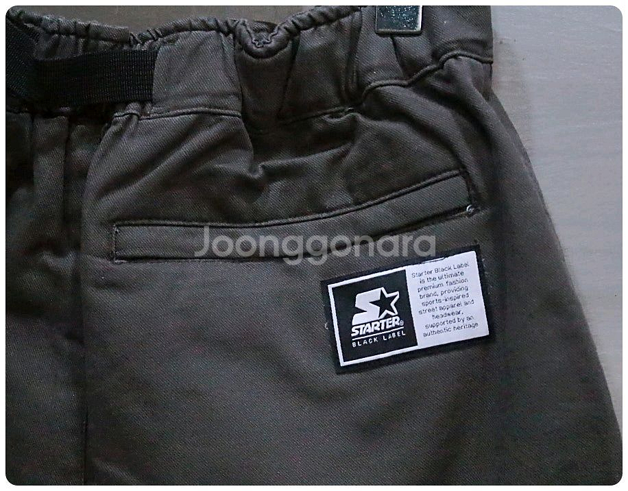 [M] 스타터 블랙라벨 카고 하프 팬츠--5