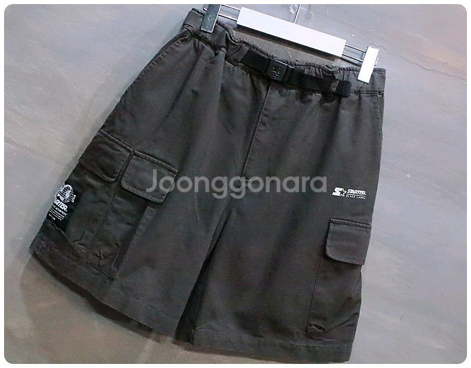 [M] 스타터 블랙라벨 카고 하프 팬츠--2