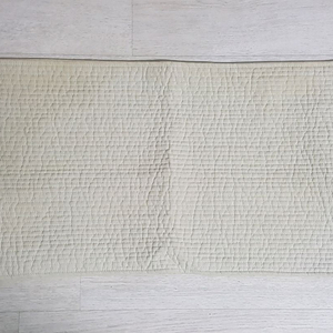피그먼트 단면 베개 커버 33.5x59 라이트베이지