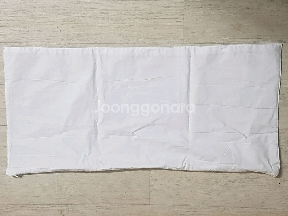 면 베개커버 화이트 30x65.5--0