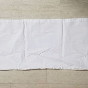 면 베개커버 화이트 30x65.5
