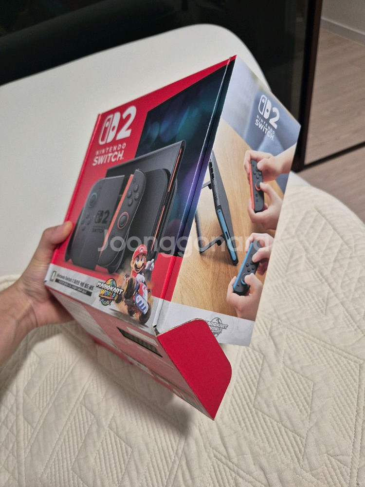 닌텐도 스위치2 박스 2개 그립 스트랩 일괄 팝니다--1