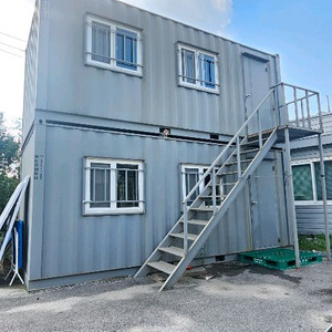 36중고컨테이너 2대+철계단