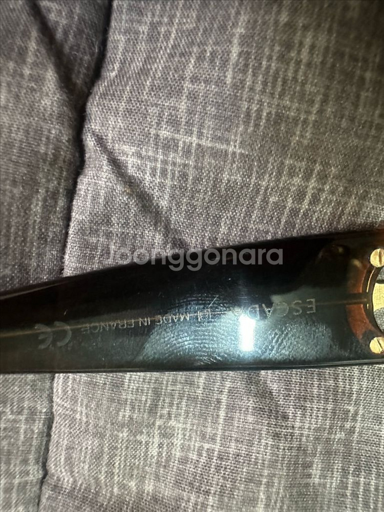 프랑스 명품 에스까다 빈티지 무테 선글라스 판매합니다--4