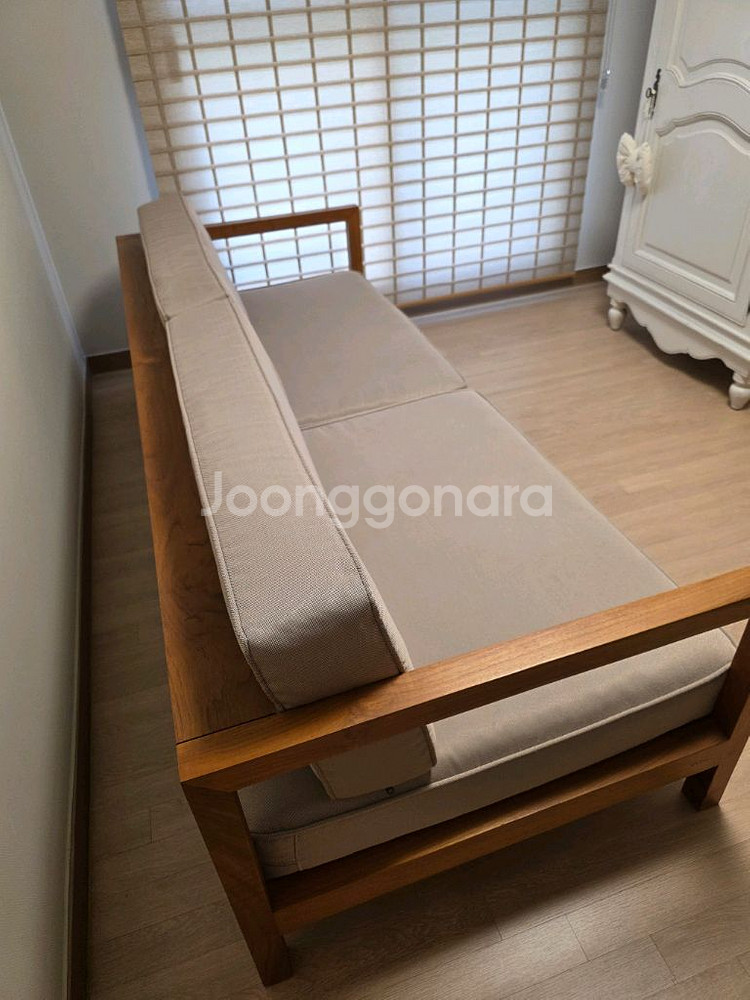 코헨가구 넬슨소파 티크가구 원목가구 원목소파 패브릭소파--1