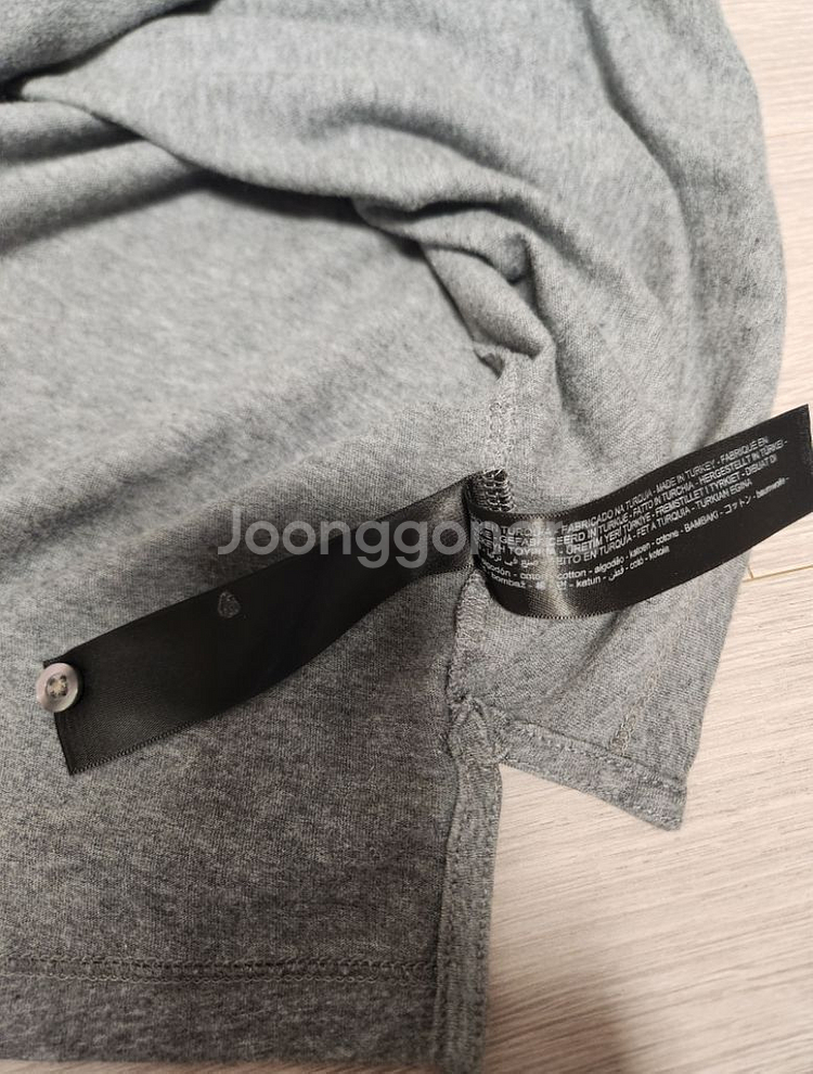 마시모두띠 니트 긴팔 Light Grey XL--4