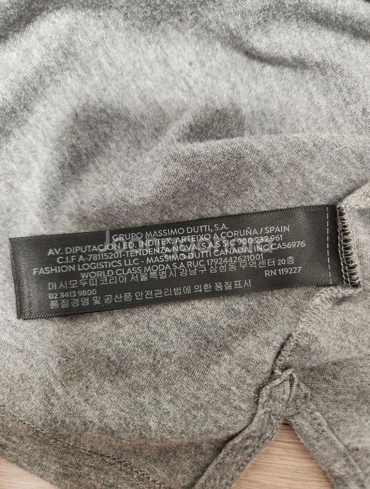 마시모두띠 니트 긴팔 Light Grey XL--6
