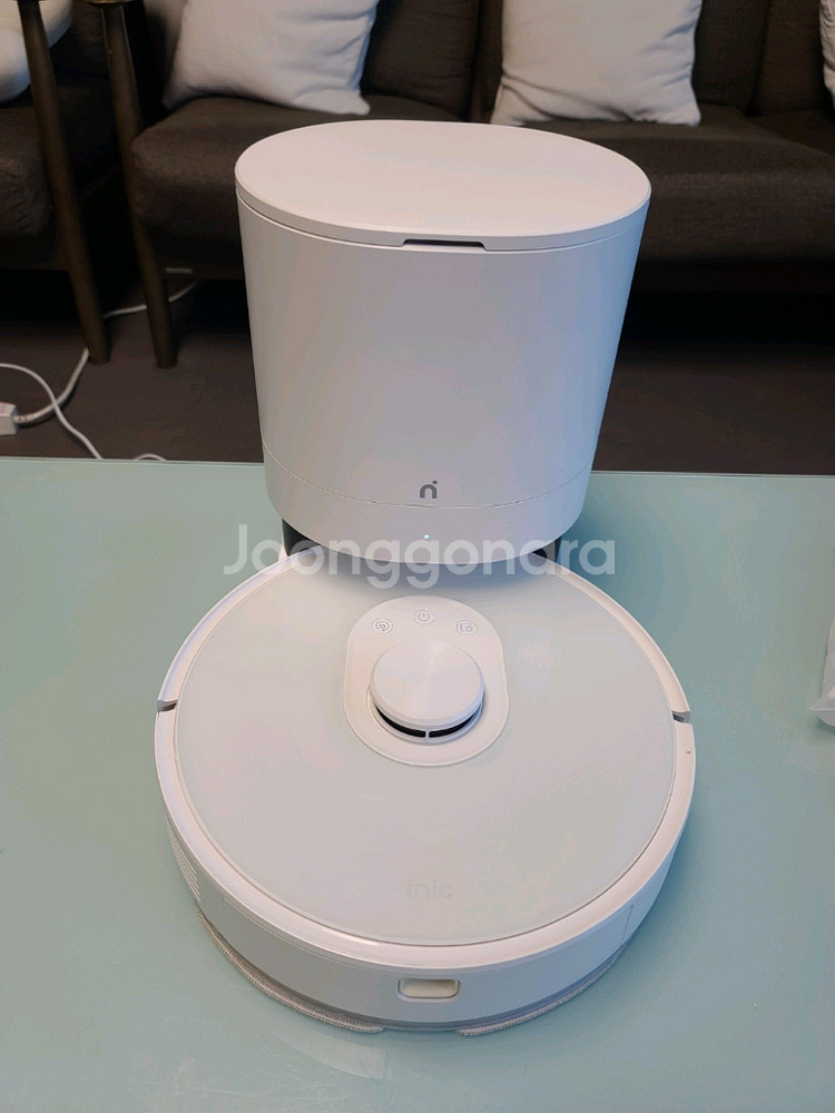로봇청소기 아이닉 i9(S급,2시간3분작동,먼지및물걸레--0