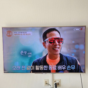 삼성 티비 tv UN60D8000YF 60인치 벽걸이