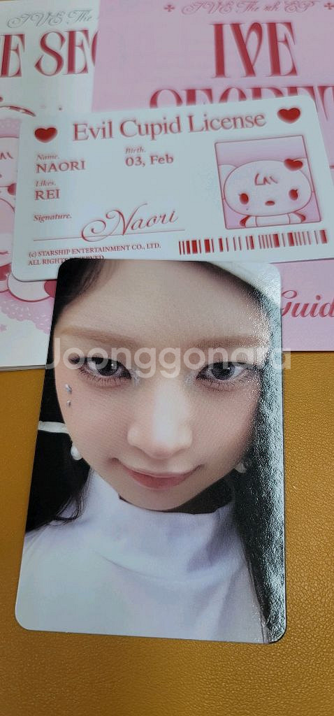 아이브 인형키링 레이포카+레이키링(나오리)--1