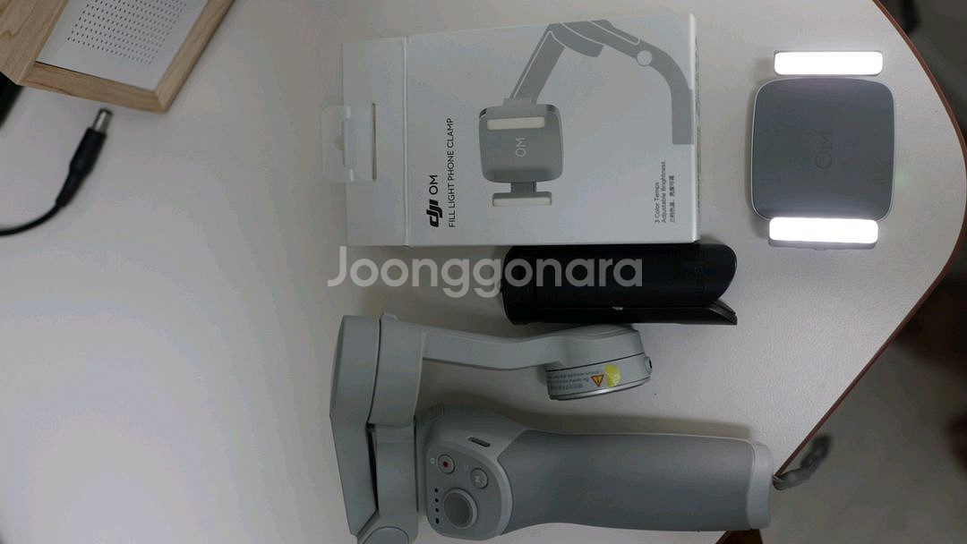 DJI OM 4 핸드폰 짐벌, 조명 클램프--1