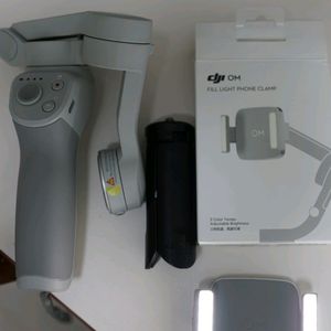 DJI OM 4 핸드폰 짐벌, 조명 클램프